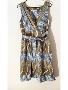 Evan Picone Silk belted Dress Sz 8 M Quaility Classic